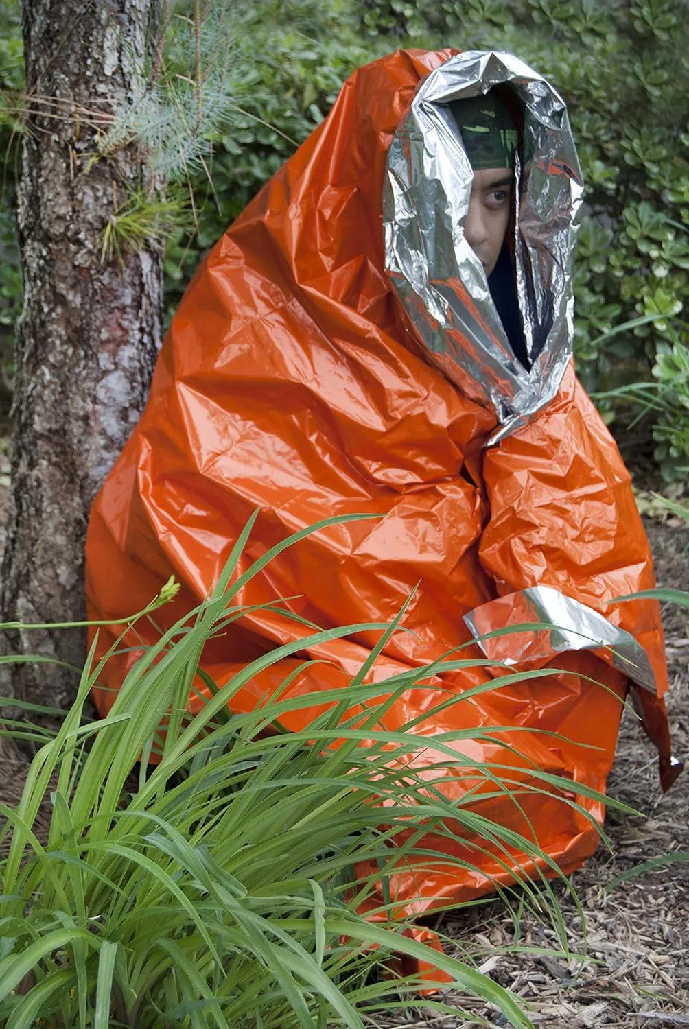 83" x 51" Emergency Aluminized Heavy Duty Blanket, Tear Resistant