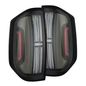 AlphaRex NOVA-Series Prismatic Black LED Tail Lights | 2014-2021 Toyota Tundra