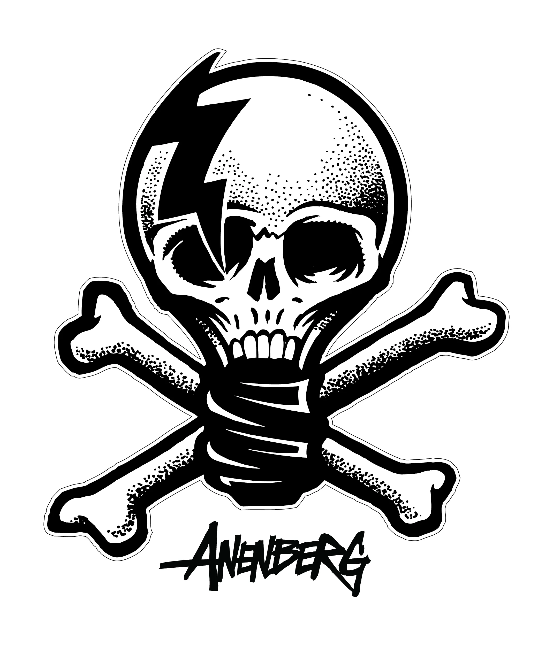 Anenberg Scaliwag Vinyl Sticker