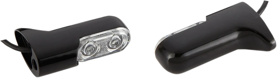 ARLEN NESS Accessory Marker Lights - Red/Rear - Black 12-741