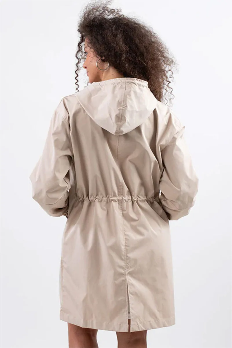 BARBARA | Oversized Water-Resistant Windbreaker