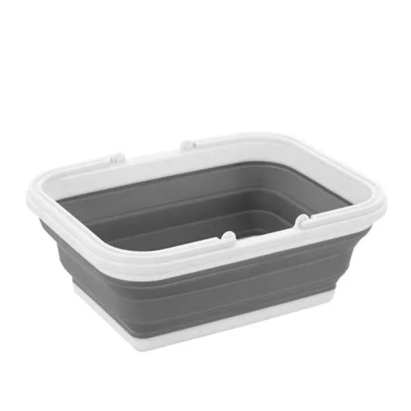 Camping / Caravan Collapsible Silicone Carry Basket
