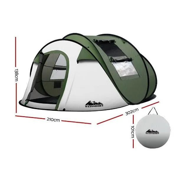 Camping Pop Up Dome Tent - 5 Person