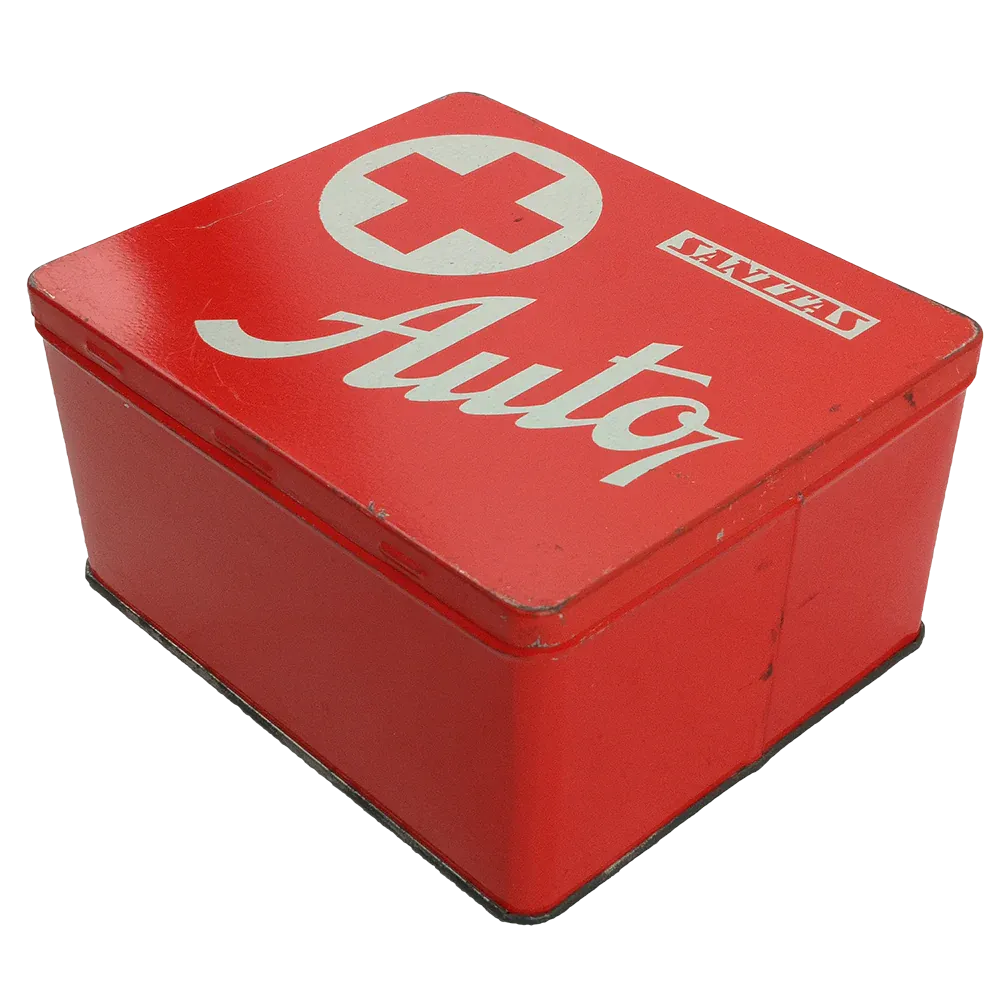 Czech Vintage First Aid Tin
