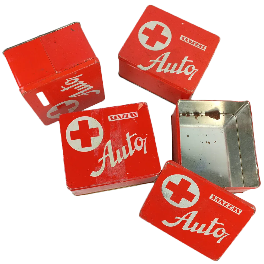 Czech Vintage First Aid Tin