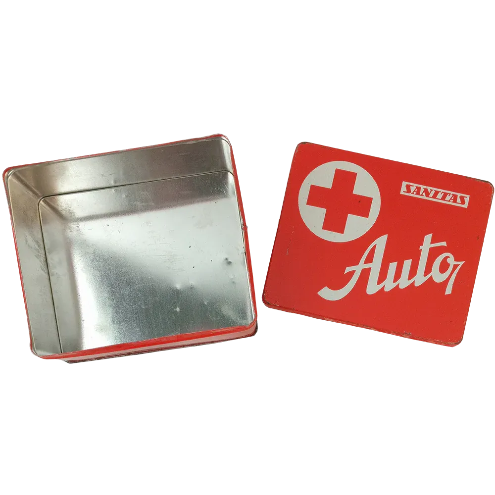 Czech Vintage First Aid Tin