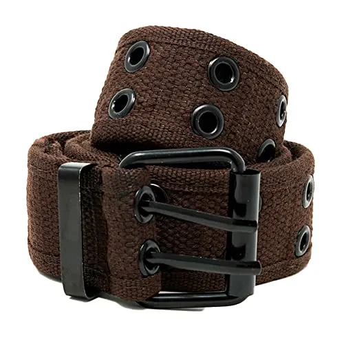 Double Pronged Grommets Belt by Funky Junque