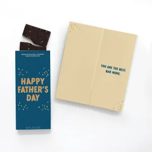 Father's Day Chocolate Bar & Card
