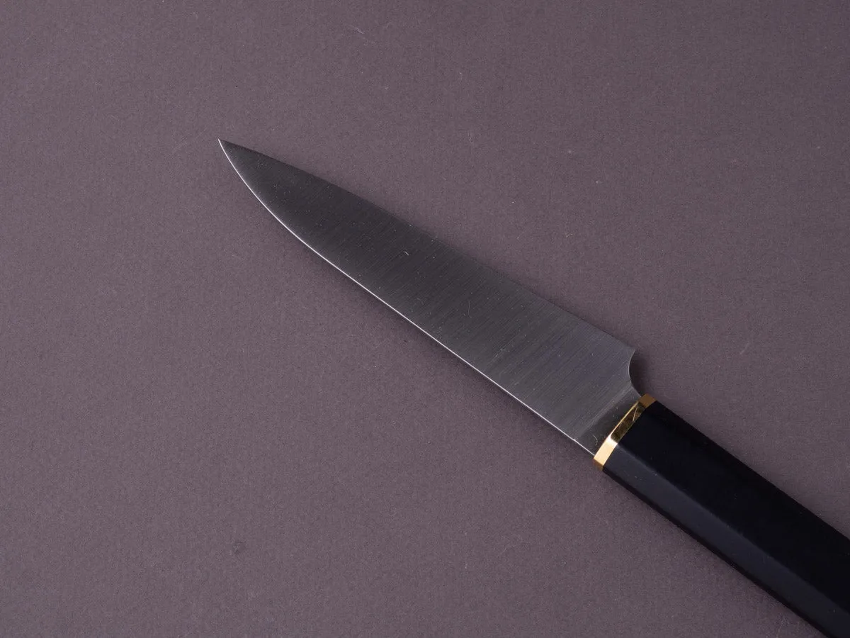 Florentine Kitchen Knives - Kedma - Paring - Stacked Black Handle