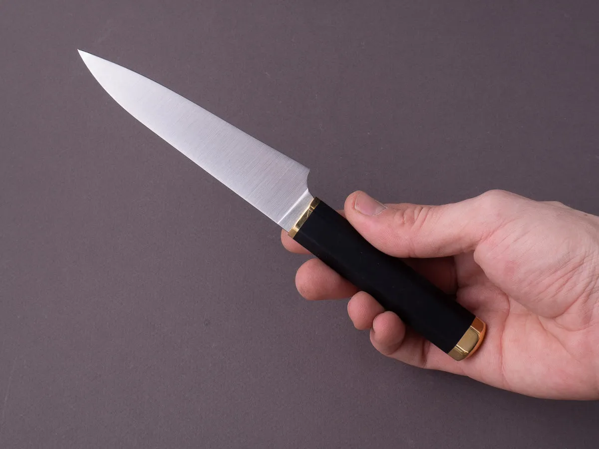 Florentine Kitchen Knives - Kedma - Paring - Stacked Black Handle