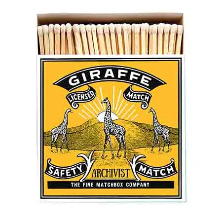 Giraffe - Safety Matches