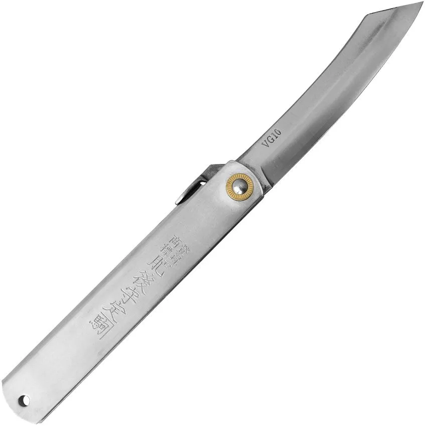 Higonokami VG-10 Stainless Steel Folder (Blade 2" to 3.75")