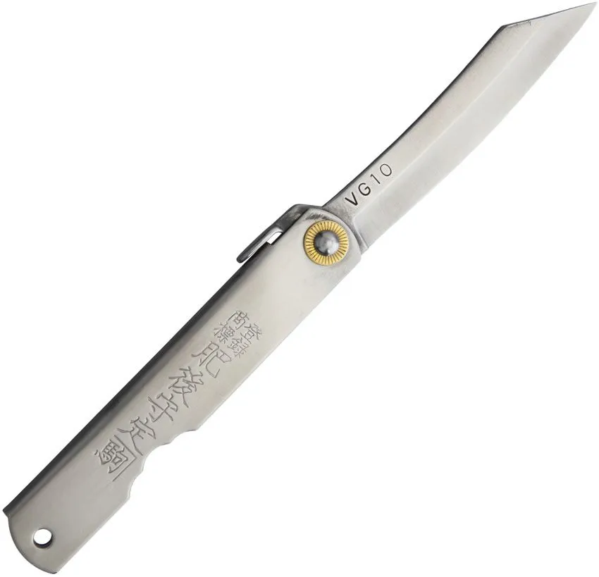 Higonokami VG-10 Stainless Steel Folder (Blade 2" to 3.75")