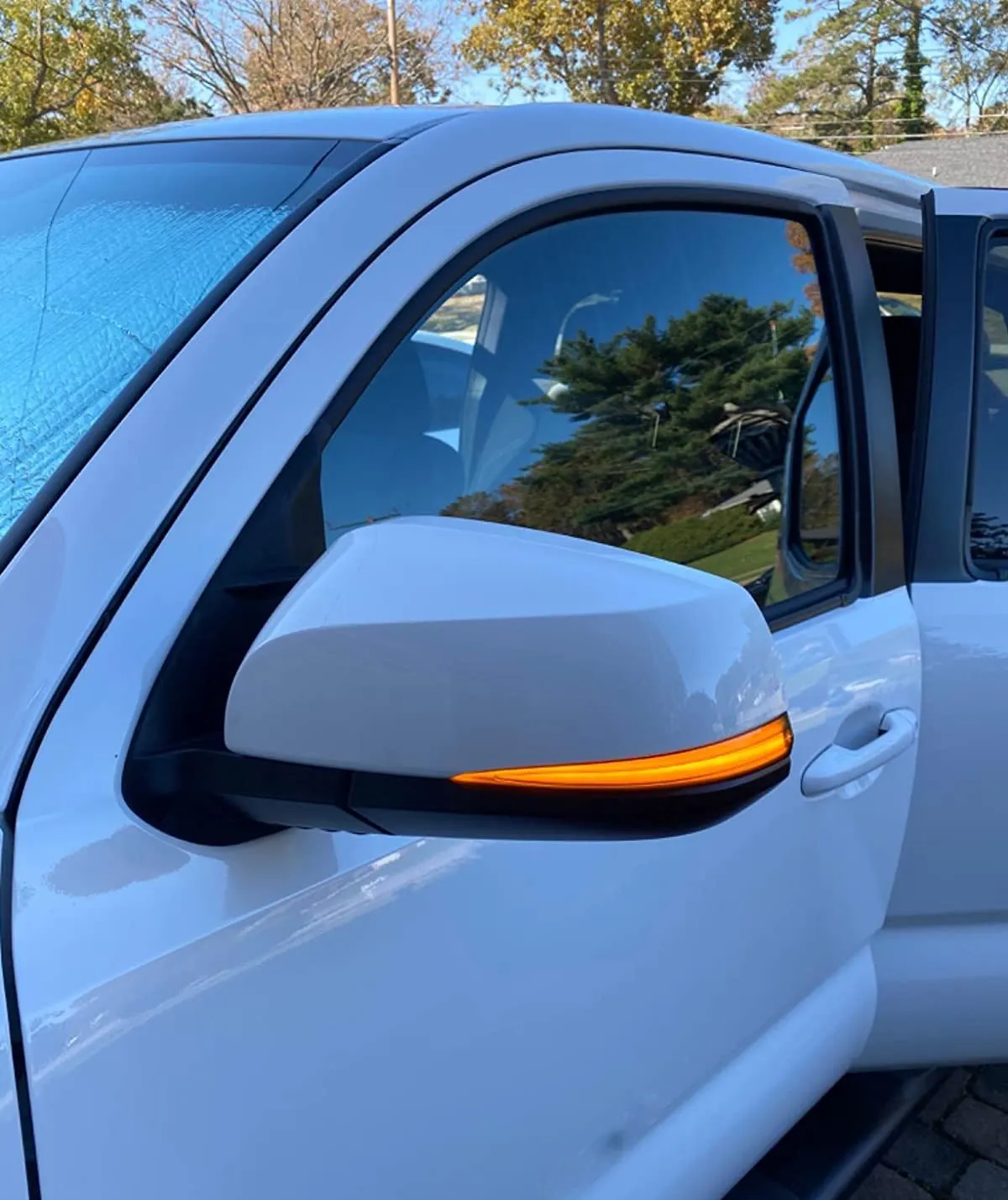 LED Side Mirrors, Sequential Dynamic Turn Signal Lights Indicator for Toyota Tacoma, RAV4 XA50, Highlander XU70