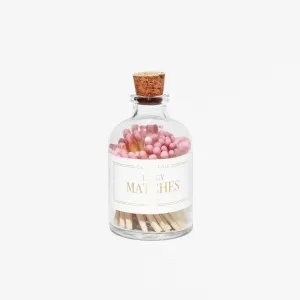 Light Pink Apothecary Matches