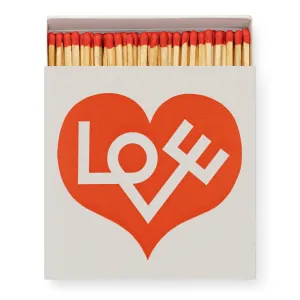 Love by Alexander Girard Safety Matches