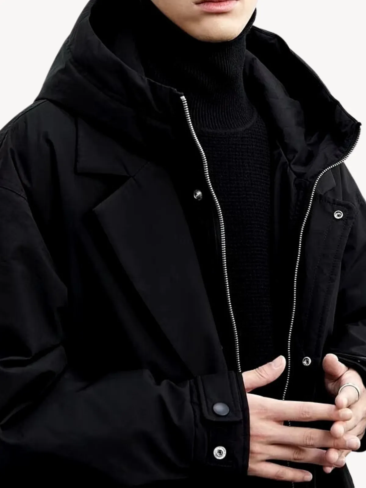 Marcuz™ - Military-Style Hooded Overcoat
