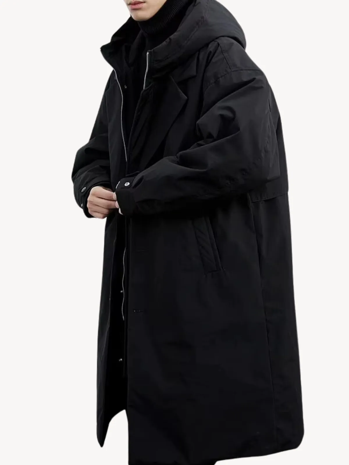 Marcuz™ - Military-Style Hooded Overcoat