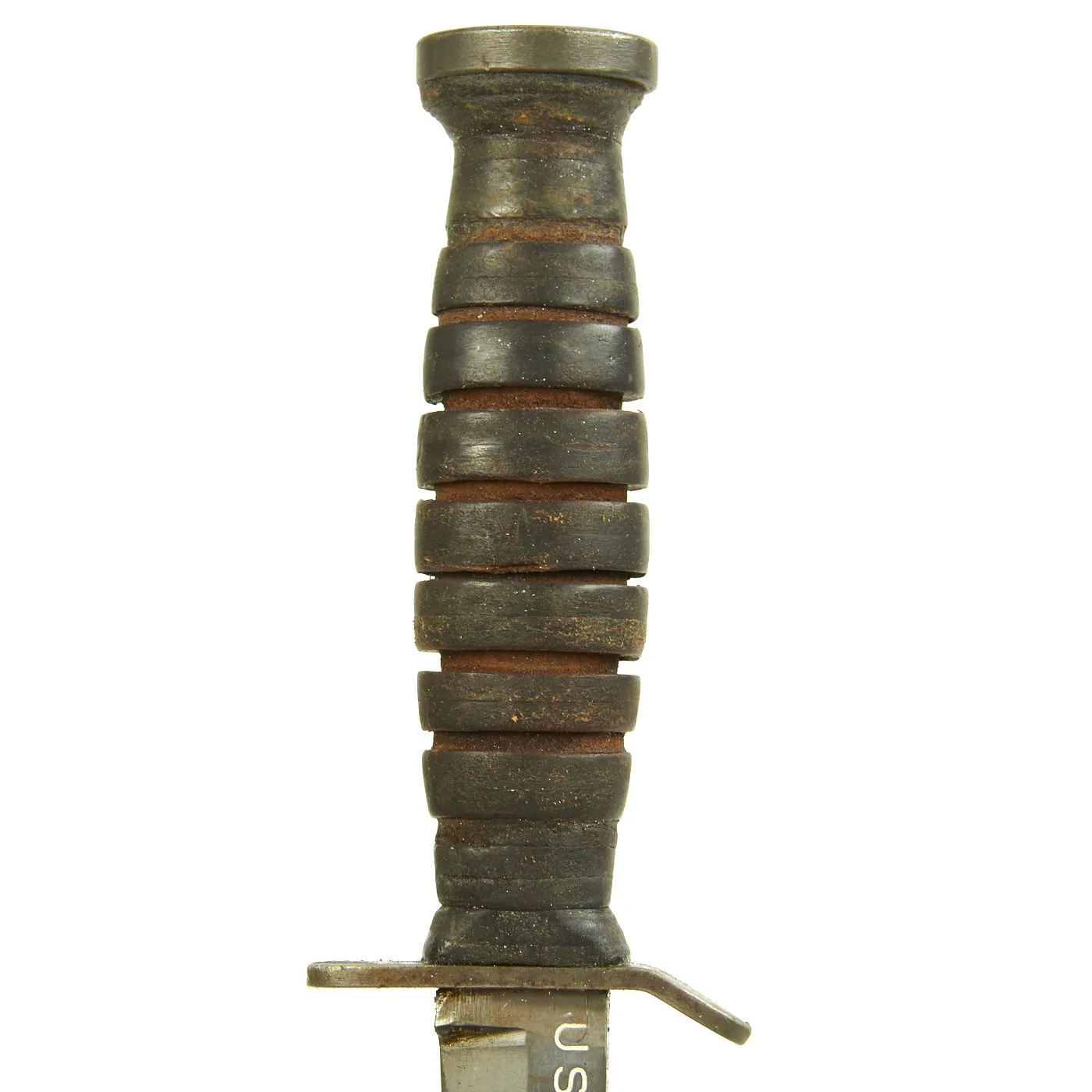 Original U.S. WWII 1943 dated Blade Marked M3 Fighting Knife by Imperial Knife Co. with M8 Scabbard