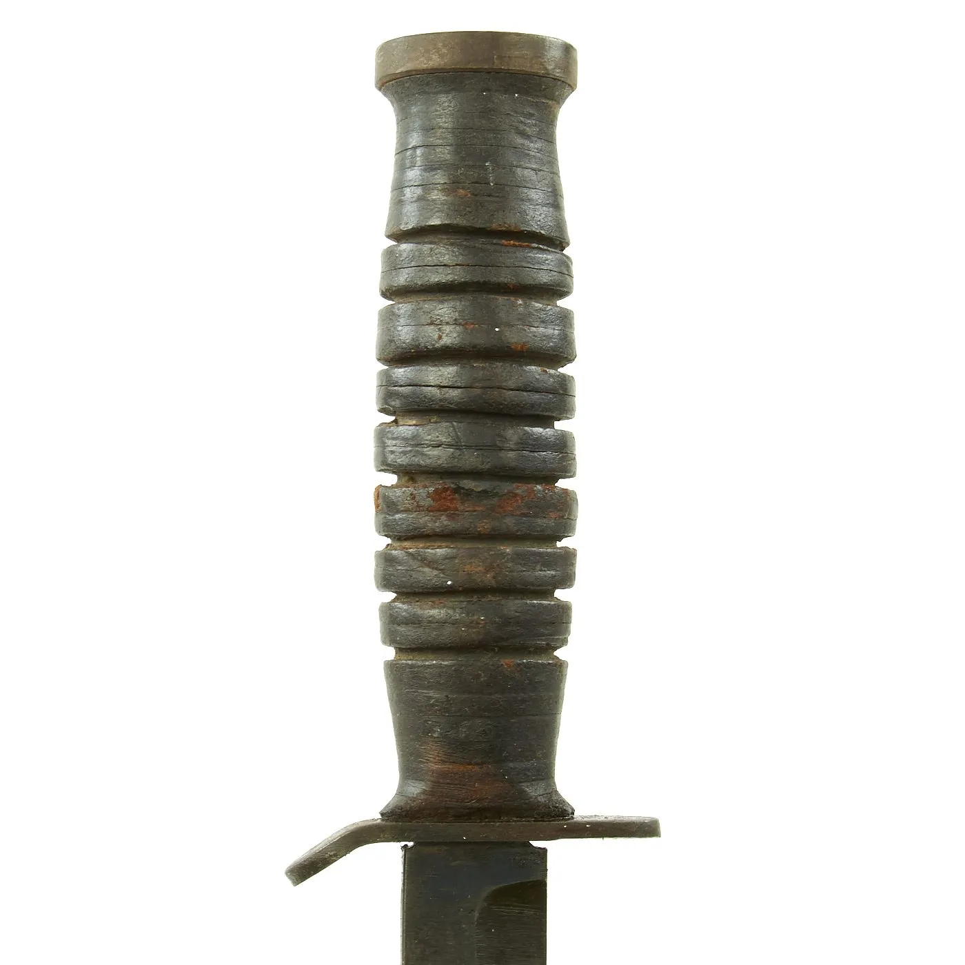 Original U.S. WWII 1943 Dated Blade Marked M3 Fighting Knife by Utica Cutlery with Updated M8 Scabbard