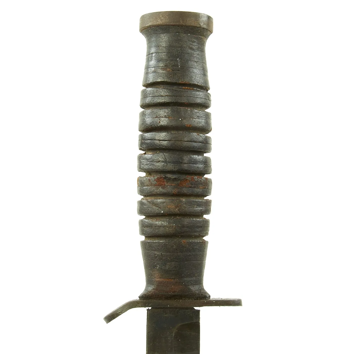 Original U.S. WWII 1943 Dated Blade Marked M3 Fighting Knife by Utica Cutlery with Updated M8 Scabbard