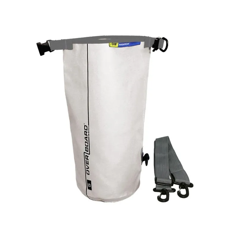 OverBoard wasserdichter Packsack 5 Liter - white
