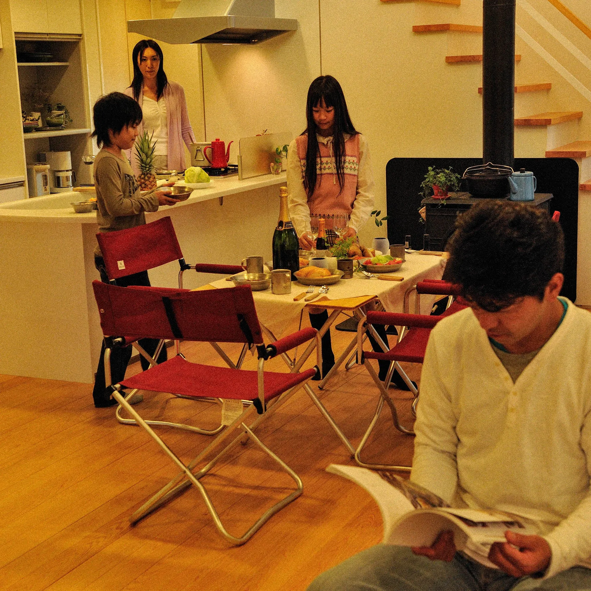Red Folding Chair