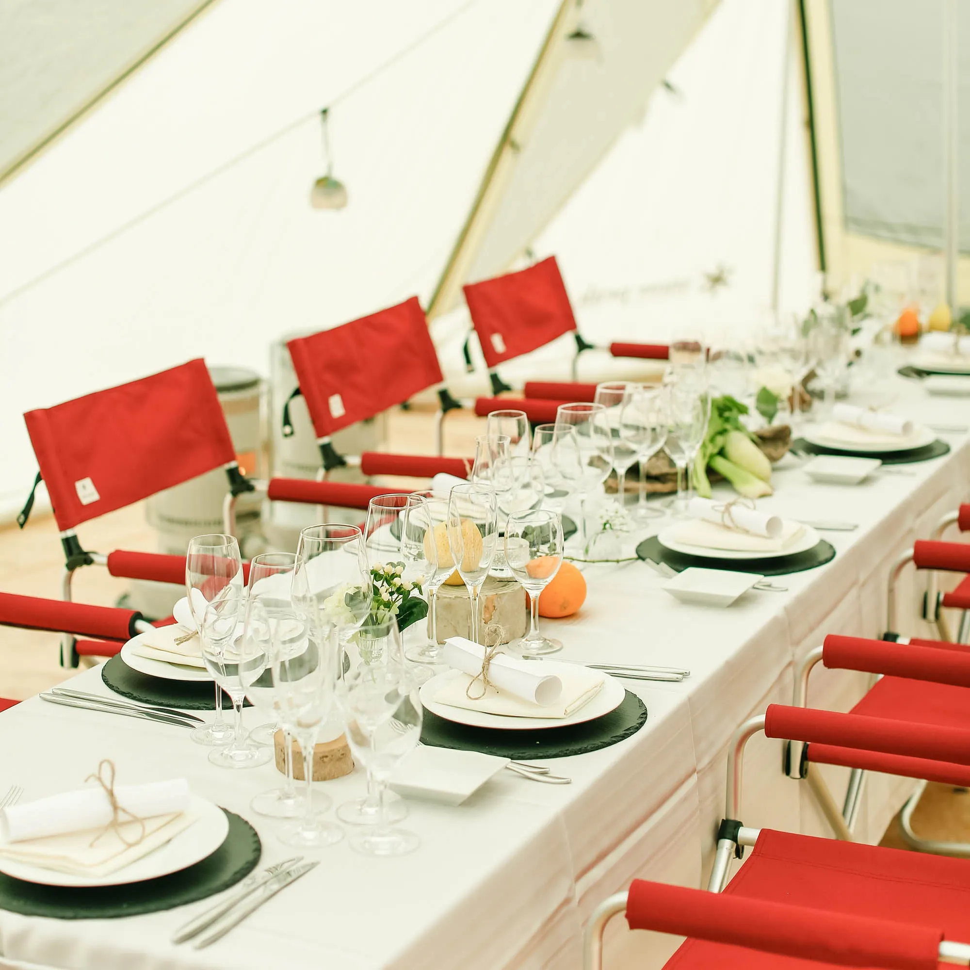 Red Folding Chair